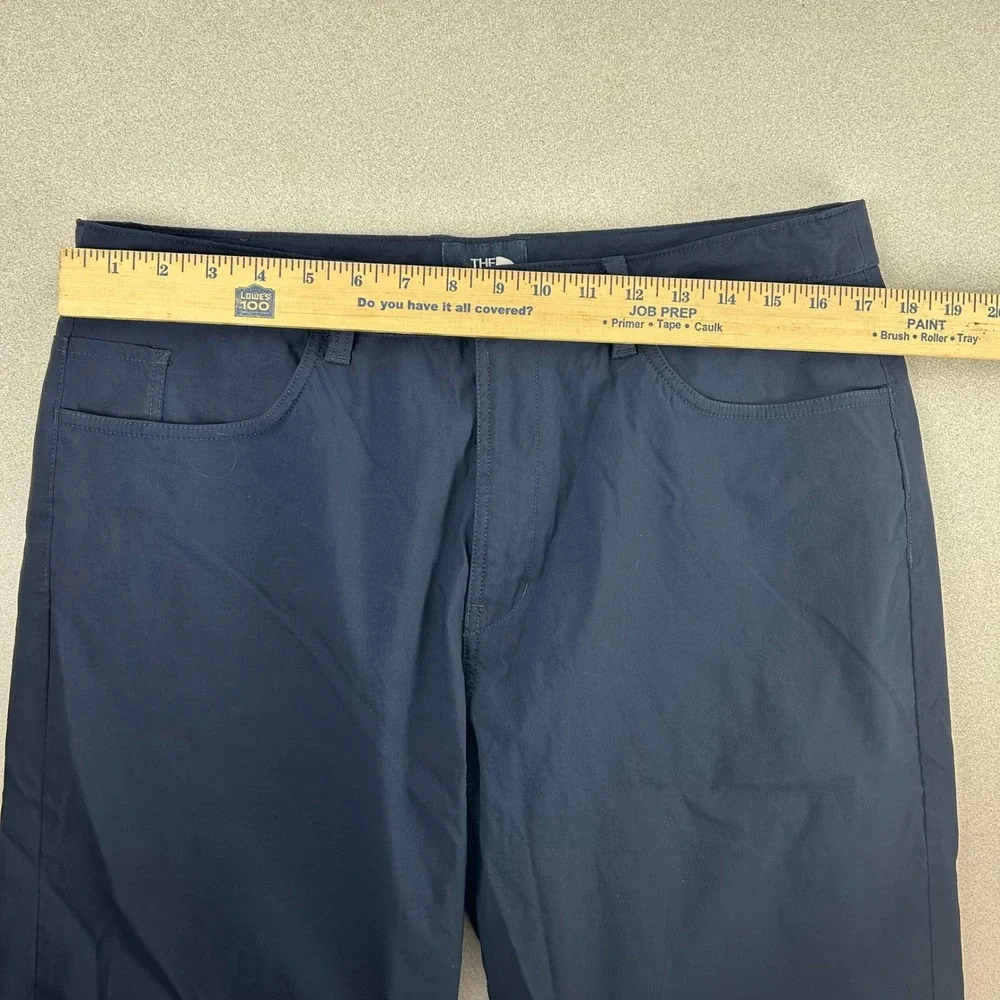 The‎ North Face Mens Regular Fit Pants Size 34x29 Navy Blue Nylon Casual Outdoor